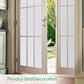 Window Privacy Film Frosted Glass Window Film Sun Blocking Window Tinting Film for Home Non Adhesive Static Cling Bathroom Door Covering Heat Blocker Decorative Sticker(29.5 X 157.5 Inch, Pure)
