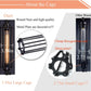 Sconces Wall Lighting, Industrial Black Wall Sconces Antique Wall Light Fixtures for Bedside, Bar, Restaurant, Hallway, Indoor&Outdoor Wall Decor, E26 & E27 Bar Lights, UL Approval, 2 Pack