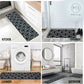 Kitchen Rug Set, 2 Pc. Set, Decorative and Modern Area Floor Runners, Soft, Absorbent, and Washable with Non-Skid Backing, Plush Small and Large Mats