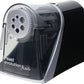Westcott Electric Ipoint Evolution Axis Heavy Duty Classroom Pencil Sharpener, Black and Silver