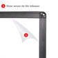 VIZ-PRO Magnetic Dry Erase Board Whiteboard Office Home School 36 X 24 Inches
