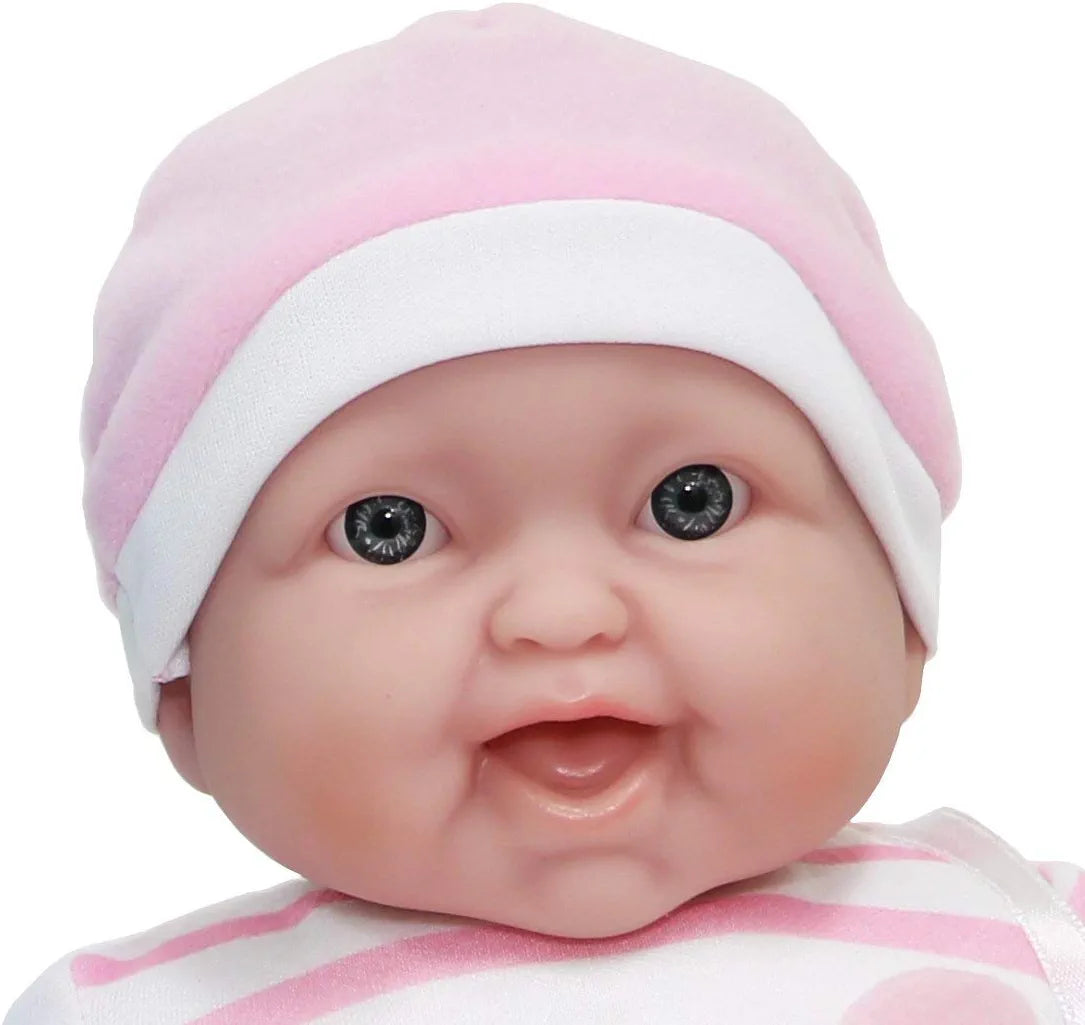 Twins 13" Realistic Soft Body Baby Dolls | JC Toys - Berenguer Boutique | Twins Gift Set with Removable Outfits and Accessories | Pink and Blue | Caucasian | Ages 2+