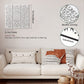Set of 3 Lightweight Mandala Wall Art White Carved Wood Hanging Wall Decor Modern Cutout Wooden Plaque Floral Aesthetic Wood Decor with Hook for Home Bedroom Kitchen Cafe Office, 15.75 X 5.12 Inch