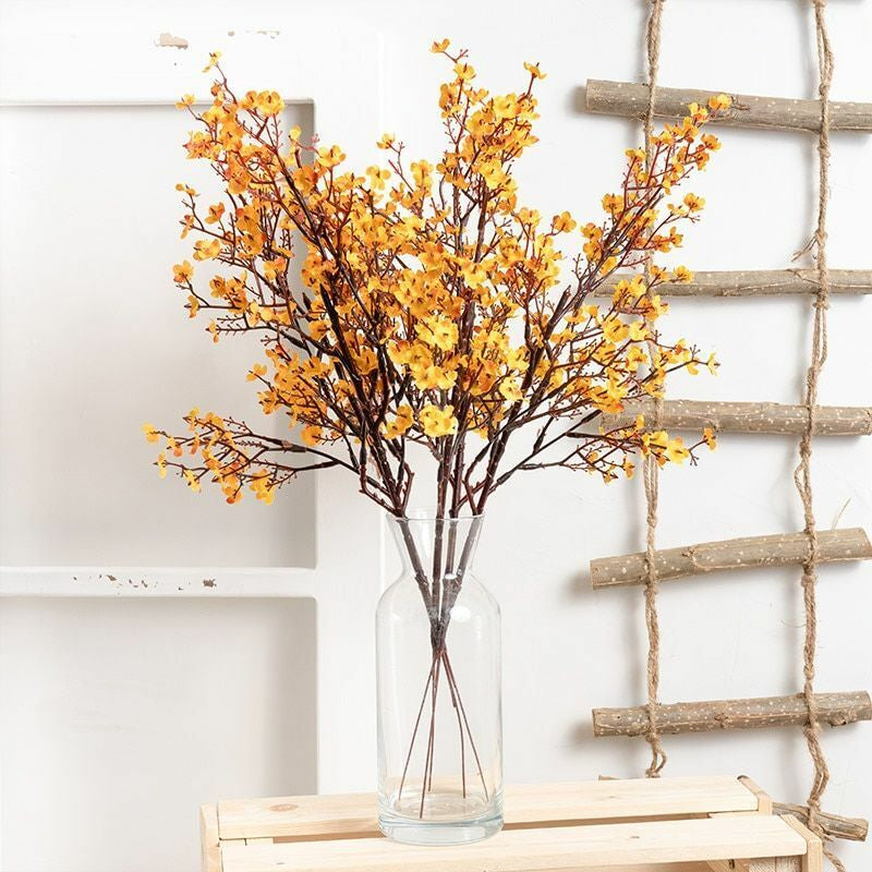 Gypsophila Flowers Artificial Branch Wedding Home Fake Bouquet Breath Decoration