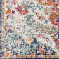 Sandhya Traditional Blue Area Rug; 2' X 3'