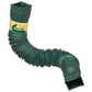 Flex-A-Spout Downspout Extension, Green Gutter Accessories