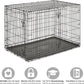 Newly Enhanced Single & Double Door New World Dog Crate, Includes Leak-Proof Pan, Floor Protecting Feet, & New Patented Features
