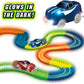 Magic Tracks 10 Foot Glow in the Dark Bendable Flexible Racetrack with LED Light-Up Race Car, Educational Playset Birthday Gift for Ages 3+