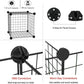 DIY Small Animal Playpen, Pet Playpen, Rabbit Cage, Guinea Pig Cages, Puppy Playpen, Kitten Playpen | Indoor & Outdoor Portable Metal Wire Yard Fence (16Pcs Metal Panels)
