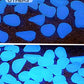 【400 Pcs】 Glow in the Dark Rocks,Glowing Stones Garden Glow in the Dark Pebbles Outdoor Decorative Stones Small Patio Decor Garden Decorations