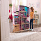 KidKraft Shimmer Mansion Wooden Dollhouse, over 4 Feet Tall, Lights & Sounds and 30 Pieces