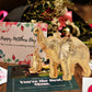 Gold Elephant Decor, Mother Elephant Statue Figurines for Home Decorations Gifts for Women
