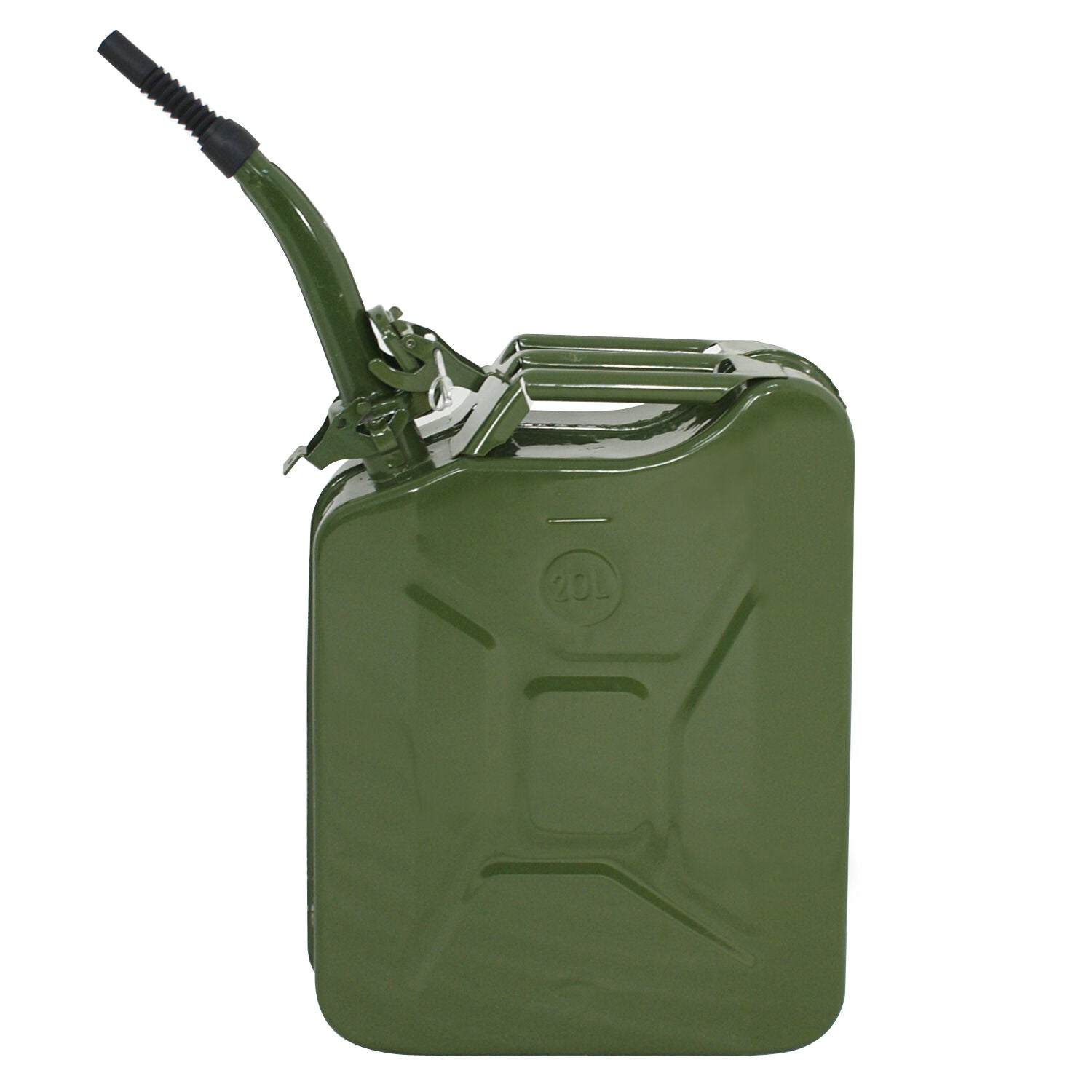 4X Jerry Can 20L Gas Metal Steel Tank Emergency Caddy Army Military 5 Gallon