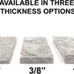 8' X 10' Non Slip Rug Pad Gripper 3/8 Thick Dual Surface Felt + Rubber Gripper - Safe for All Floors