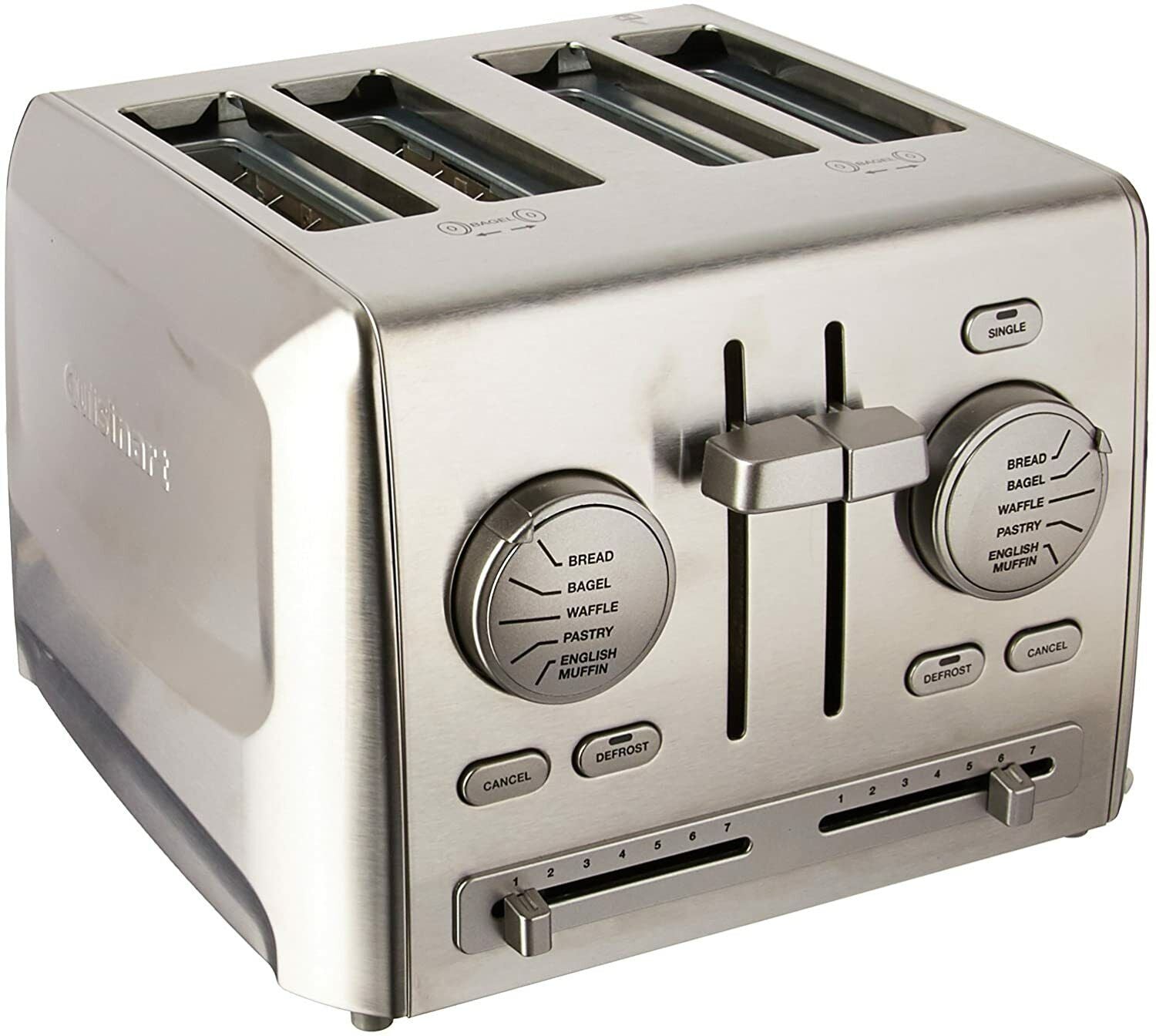 Cuisinart CPT-640FR1621R 4-Slice Toaster Stainless Steel Certified Refurbished