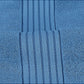 8-Piece Luxury Towel Set, 2 Bath Towels, 2 Hand Towels, and 4 Wash Cloths, 600 GSM 100% Ring Spun Cotton Highly Absorbent Towels for Bathroom, Sports, and Hotel (Electric Blue)