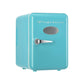 Blue Frigidaire Retro 6-Can Mini Fridge