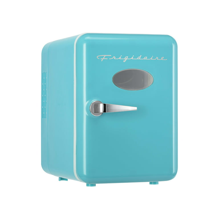Blue Frigidaire Retro 6-Can Mini Fridge