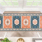 Traditional Tribal Rug Runner 2X 6 Vintage Entryway Runners for Hallways with Rubber Backing Non-Shedding Washable Kitchen Runner Rug for Living Room Bedroom Laundry Room