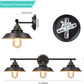 Farmhouse Bathroom Vanity Wall Light Fixture Dark Bronze, Industrial Rustic Style 3-Light Vanity Wall Sconce, Vintage Wall Mount Lamp for Bathroom, Bedroom, Vanity Mirror, Cabinets, Dressing Table