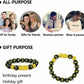 Feng Shui Black Obsidian Beads Bracelet Attract Wealth & Good Luck Bangle Pixiu