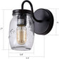 Mason Jar Light Fixture Retro Wall Sconce Farmhouse Hallway Lighting Bathroom Vanity Light (2 Packs)