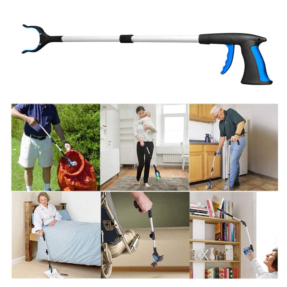 Industrial Grabber Tool Heavy Duty Pick up Stick Hand Grip Reach Trash Picker US