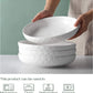 Large Pasta Bowls, Thanksgiving Dishes Christmas Plates, 54 Oz Serving Bowls White Salad Bowls, Ceramic Dinner Bowl and Plate, Pasta Soup Plate, Italian Pasta Bowls Set of 4, House-Warming Gift