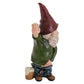 Naughty Peeing Gnome Statue Fairy Garden Funny Dwarf Figurines Resin Yard Decor