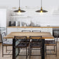 SINGES Adjustable Industrial Retro Lotus Pendant Light Metal LED Hanging Ceiling Lamp Lighting Fixtures for Kitchen Island Dining Room