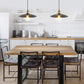 Adjustable Industrial Retro Lotus Pendant Light Metal LED Hanging Ceiling Lamp Lighting Fixtures for Kitchen Island Dining Room