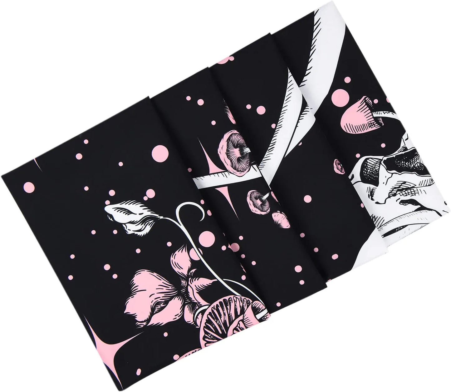 Skull Tapestry Hippie Mushroom Tapestries Aesthetic Moth Tapestry Moon and Stars Tapestry Snake Tapestry Wall Hanging for Room(51.2 X 59.1 Inches)
