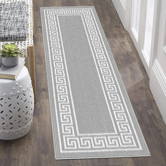 Indoor Doormat Runner Rug for Hallway 20"X59" Long Kitchen Rug Runner Non Slip Absorbent Mud Trapper Mats Washable Rug Runner Indoor Area Rug Runner for Kitchen Hallway Entryway