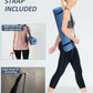 Yoga Mat  Yoga Mats for Women 1/3 Inch Thick Yoga Mat for Men Exercise Mat Workout Mat for Yoga Pilates Home Gym Yoga Mat Non Slip with Carrying Strap