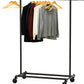Heavy Duty Clothing Garment Rack, Black