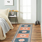Traditional Tribal Rug Runner 2X 6 Vintage Entryway Runners for Hallways with Rubber Backing Non-Shedding Washable Kitchen Runner Rug for Living Room Bedroom Laundry Room