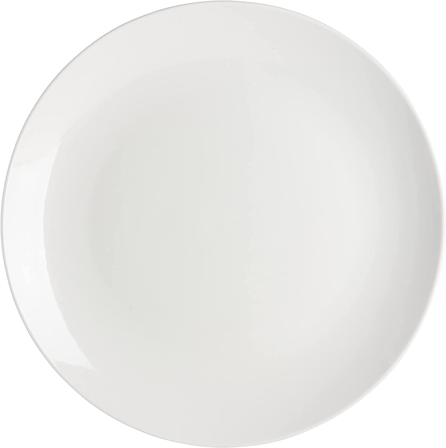 Simply Coupe 16 Piece Dinnerware Set, White - SM-1600-CP-SW