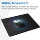 2-Pack Non-Slip Mouse Pad Stitched Edge PC Laptop for Computer PC Gaming Rubber