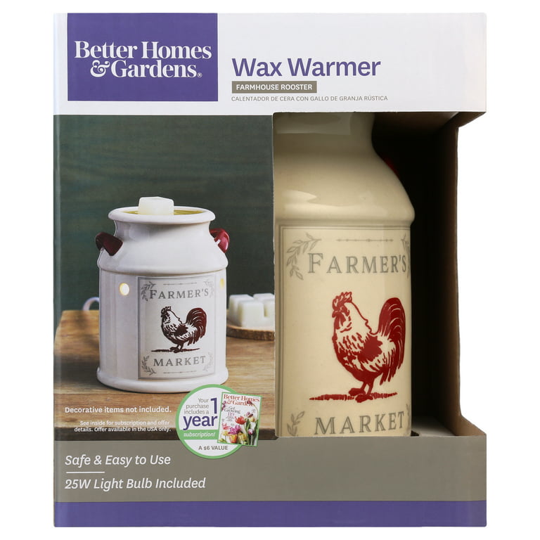 Better Homes & Gardens Full Size Wax Warmer, Farmhouse Milk Can
