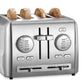 Cuisinart CPT-640FR1621R 4-Slice Toaster Stainless Steel Certified Refurbished
