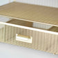 Gold Desk Accessories and Workspace Organizers, Desktop Organizer - Cute File Organizer for Desk and Drawer Storage for Office Supplies, Paper, Device and Folders - File Holder