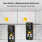 Laser Tape Measure - 165Ft Laser Measurement Tool Ft/In/M Unit Switching, High Accuracy Digital Tape Measure with Backlit LCD and 2 Bubble Levels, Waterproof Laser Measure Distance, Area, Volume (50M)