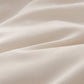 Duvet Cover Queen Beige 3 Pieces Set Solid Color Soft Cooling Double Brushed Microfiber 1800 Quality Comforter Cover with Zipper Clousre