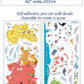 Kids Educational Removable World Map Peel and Stick Large Wall Decals Stickers for Children Nursery Bedroom Living Room…