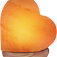 Himalayan Glow 944AC USB Heart Salt Lamp, Multicolor Night Light, Best Home Decor by , 4-5 Lbs, Traditional