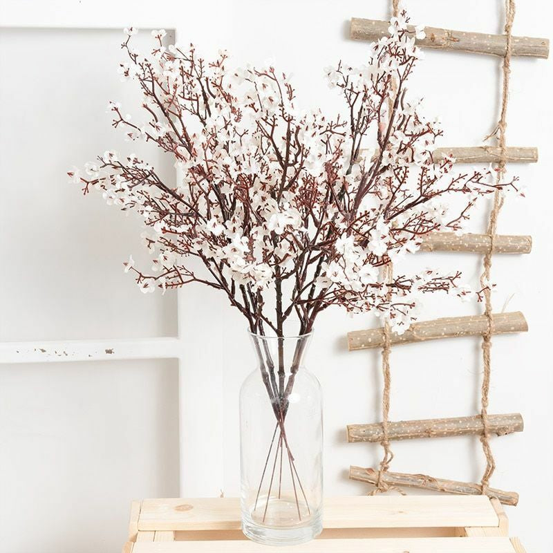 Gypsophila Flowers Artificial Branch Wedding Home Fake Bouquet Breath Decoration