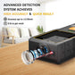 Laser Tape Measure - 165Ft Laser Measurement Tool Ft/In/M Unit Switching, High Accuracy Digital Tape Measure with Backlit LCD and 2 Bubble Levels, Waterproof Laser Measure Distance, Area, Volume (50M)
