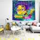Honweii the Simpsons Tapestry Bart Tapestry Wall Hanging Home Decoration Blacnket for Bedroom(51.1'' X 59.1'' Inches,130*150 Cm)-2