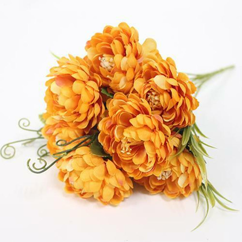 Chrysanthemum Flowers Artificial Bouquet Home Wedding Office Party Decor 7 Heads