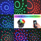 [2-Pack] Sound Activated Party Lights with Remote Control Dj Lighting, RGB Disco Ball Light, Strobe Lamp 7 Modes Stage Par Light for Home Room Dance Parties Bar Karaoke Christmas Wedding Show Club